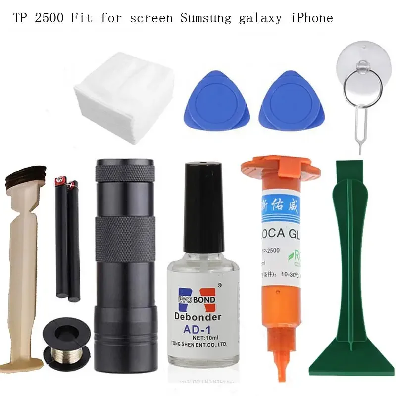Liquid Uv Glue Kit - Alta qualidade original TP-2500 loca uv