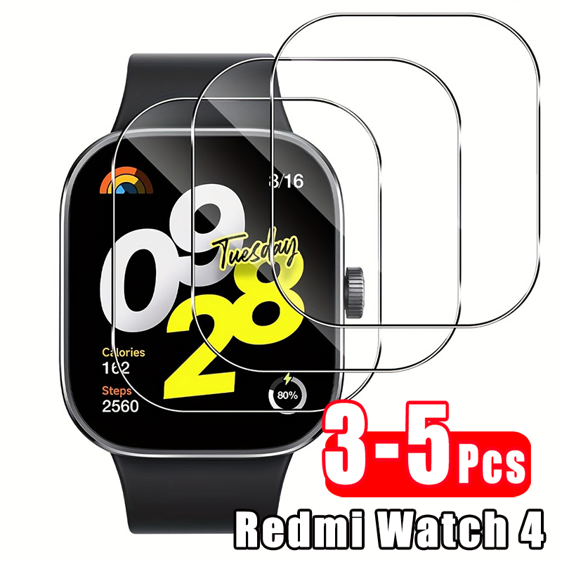 Smartwatch Screen Film - 3-5 pçs vidro temperado premium para