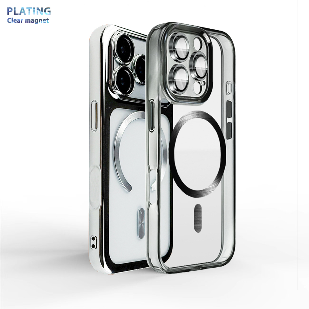Camera Lens Protector - Electroplating Trás Completamente Proteger Magnética Sem