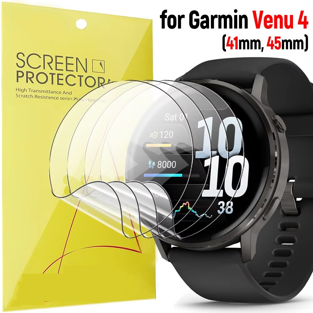 Hydrogel Screen Protector - Filme de hidrogel macio para garmin