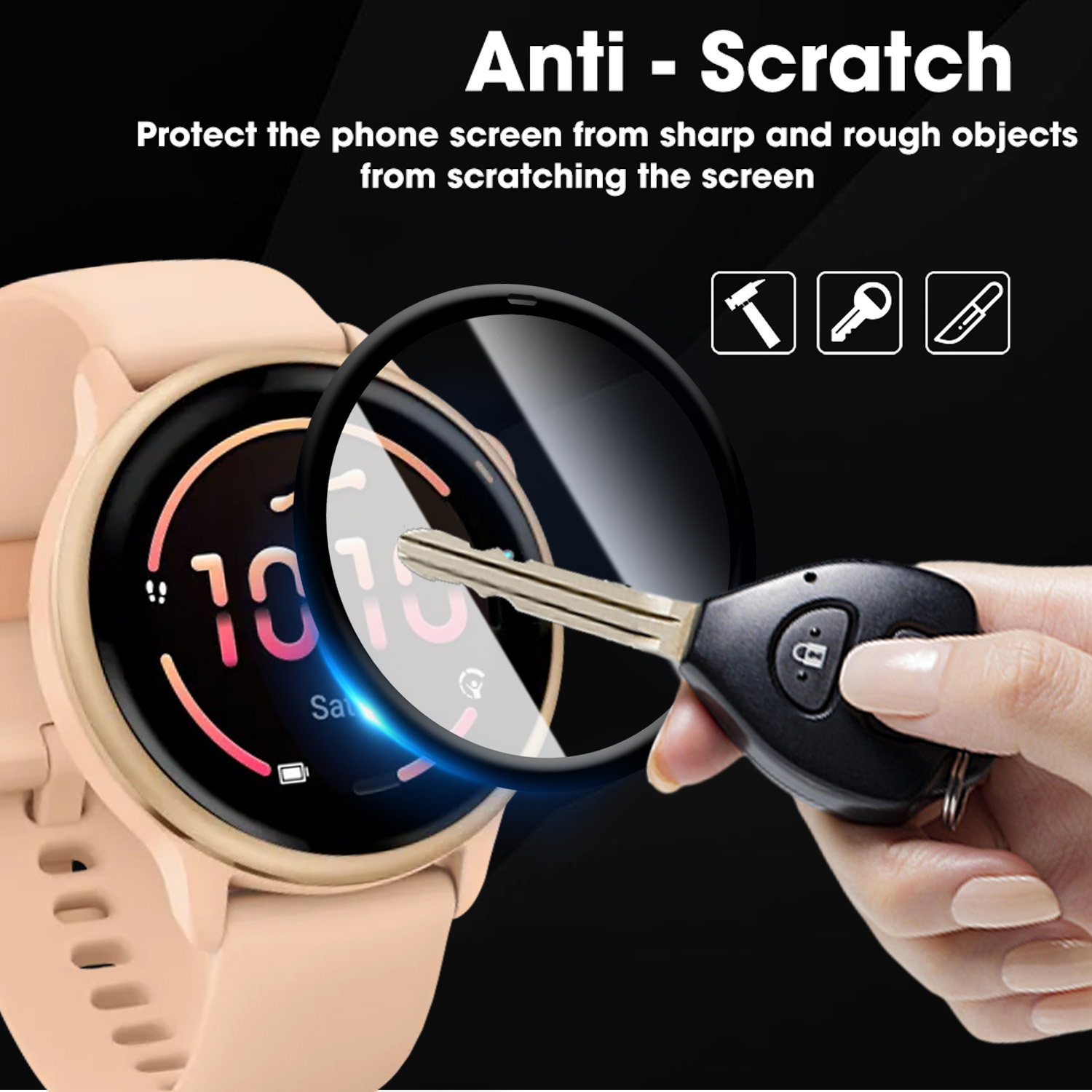Curved Edge Screen - Protetores de tela flexíveis para Garmin