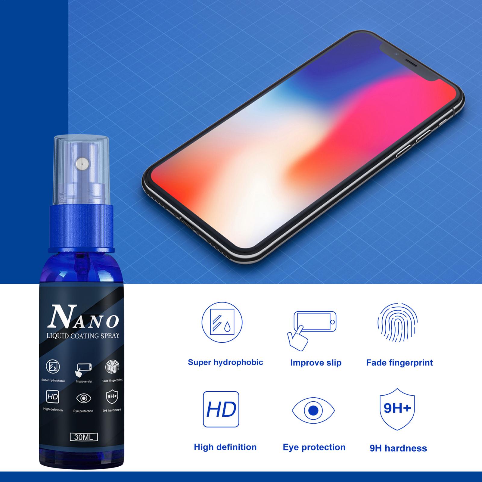 Oleophobic Coating Spray - Spray Protetor de Tela Líquido, Revestimento