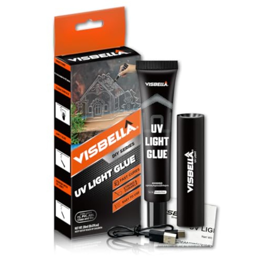 Kit de Resina com Luz UV e Lâm - Liquid Uv Glue Kit avaliação e preço
