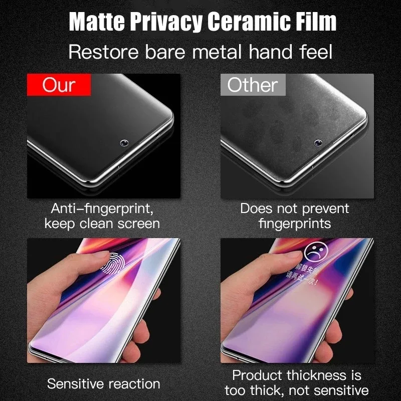 3 pçs protetor de tela de priv - Matte Anti Glare Screen avaliação e preço
