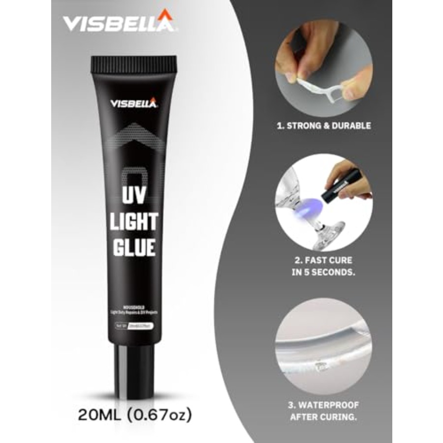 Kit de Resina com Luz UV e Lâm - Liquid Uv Glue Kit avaliação e preço
