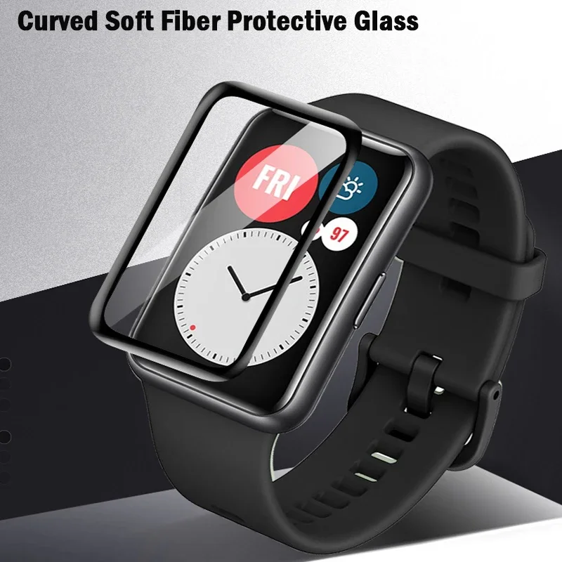 Vidro macio para huawei watch  - Smartwatch Screen Film avaliação e preço