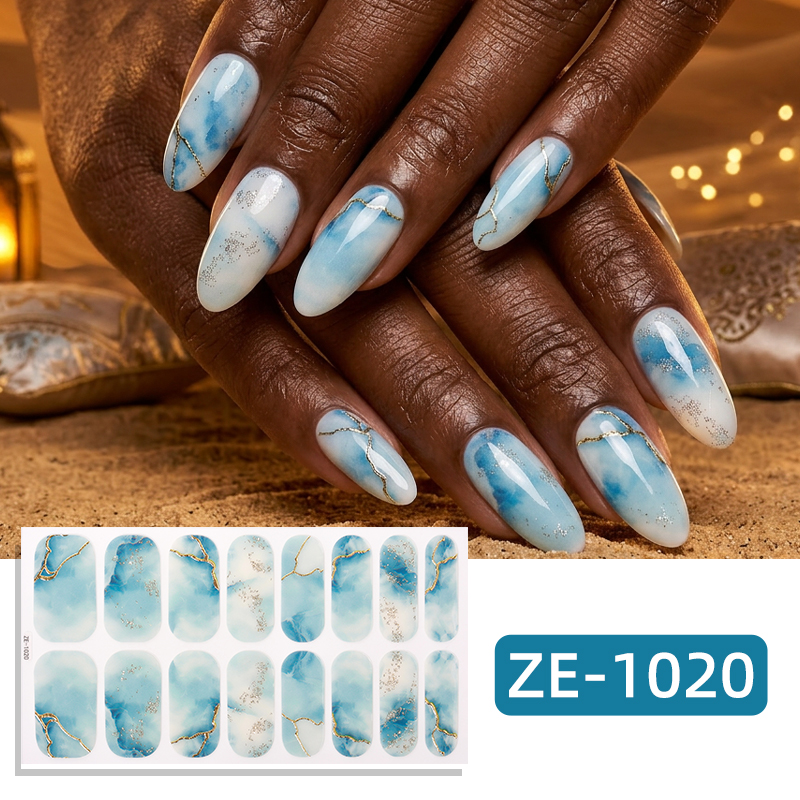 Adesivos de Unha com Glitter e - Full Cover Adhesive avaliação e preço