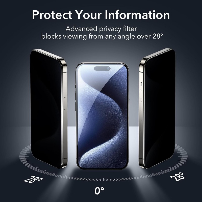 Protetor de tela de vidro temp - Privacy Filter 2Pack avaliação e preço