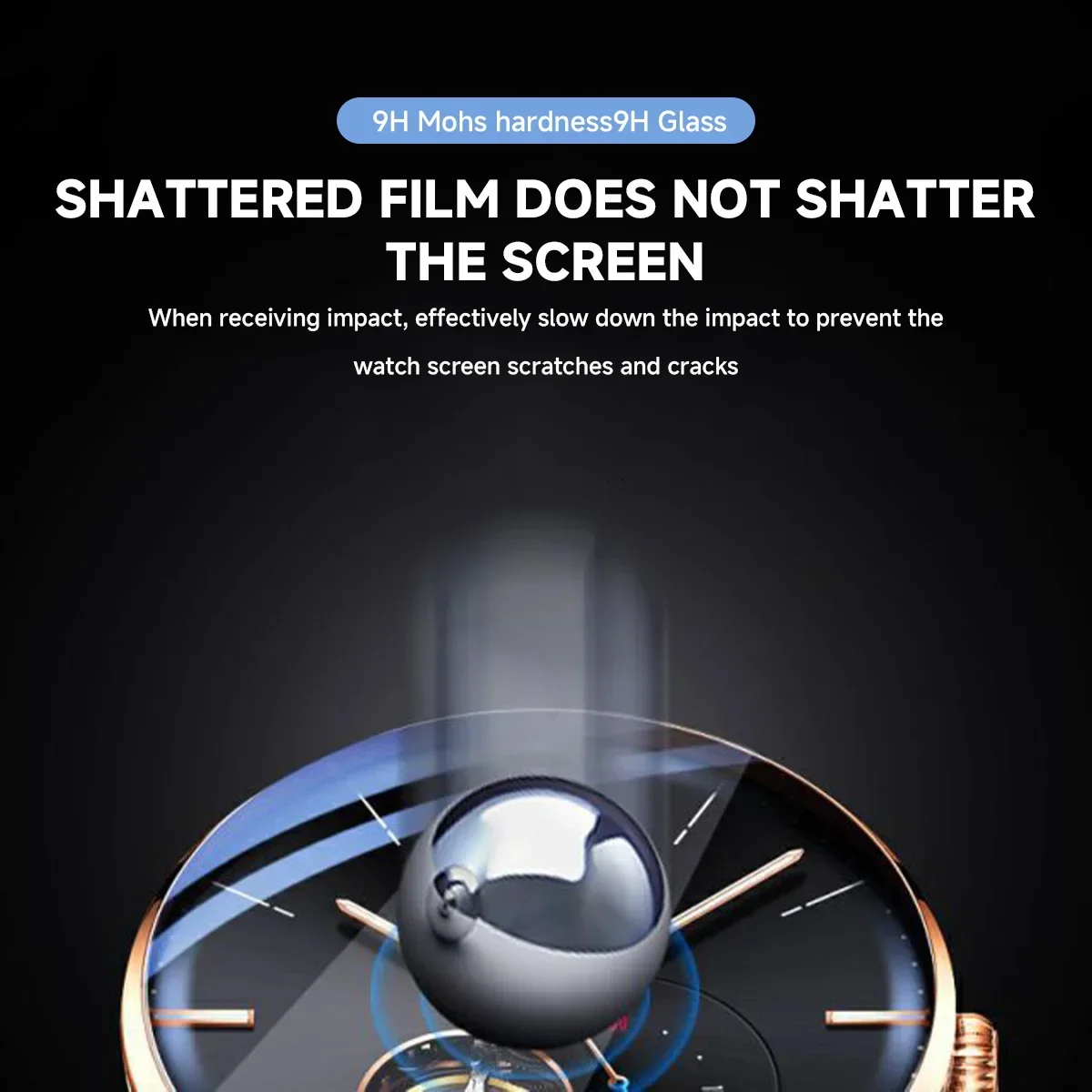 Protetor de Tela Universal de  - Smartwatch Screen Film avaliação e preço