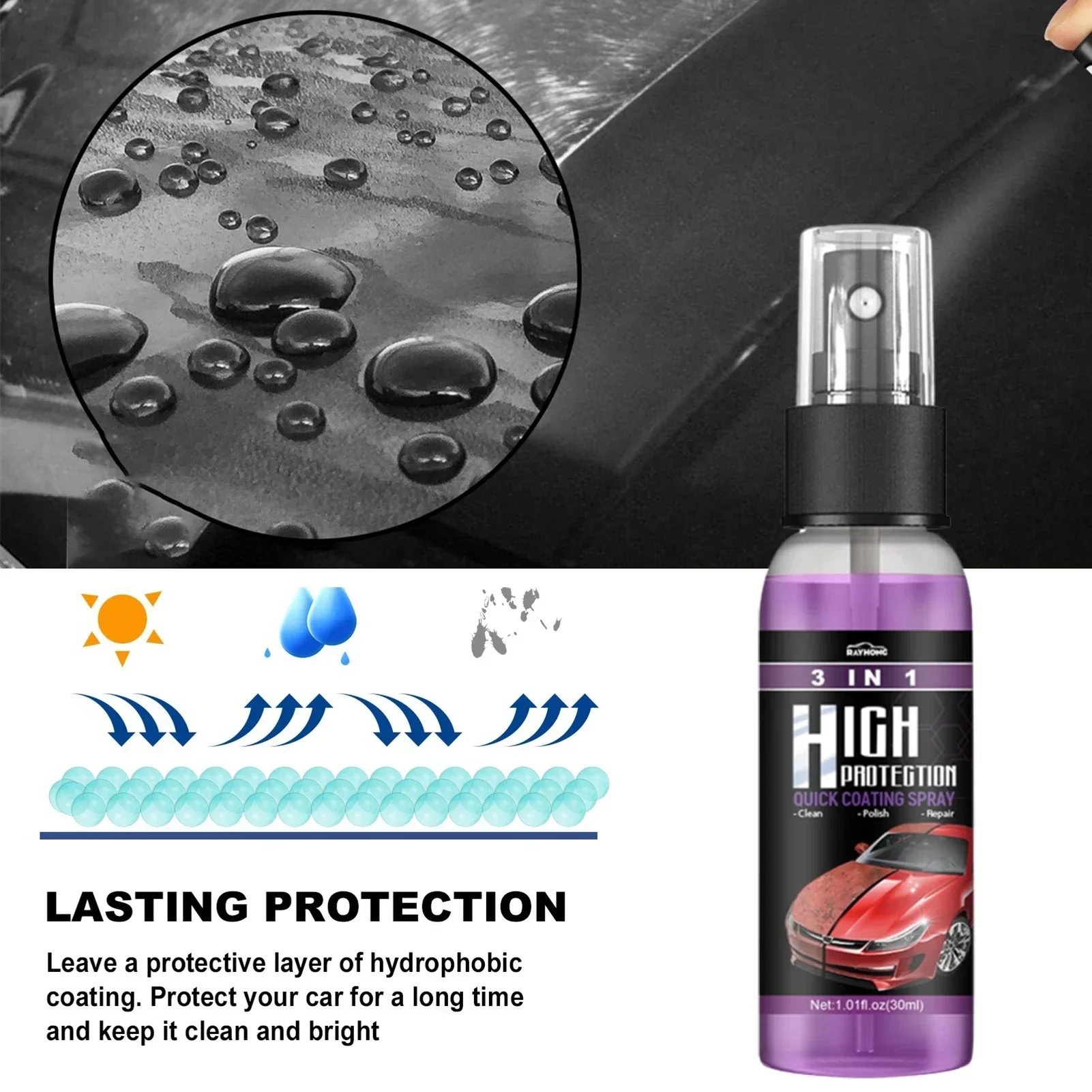 3 em 1 carro cerâmica nano rev - Nano Liquid Coating avaliação e preço