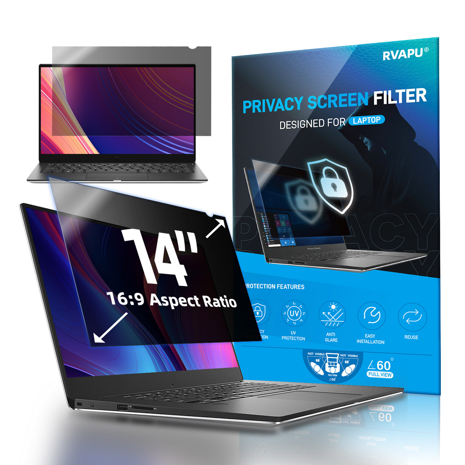 Para laptop 14 polegadas priva - Matte Anti Glare Screen avaliação e preço