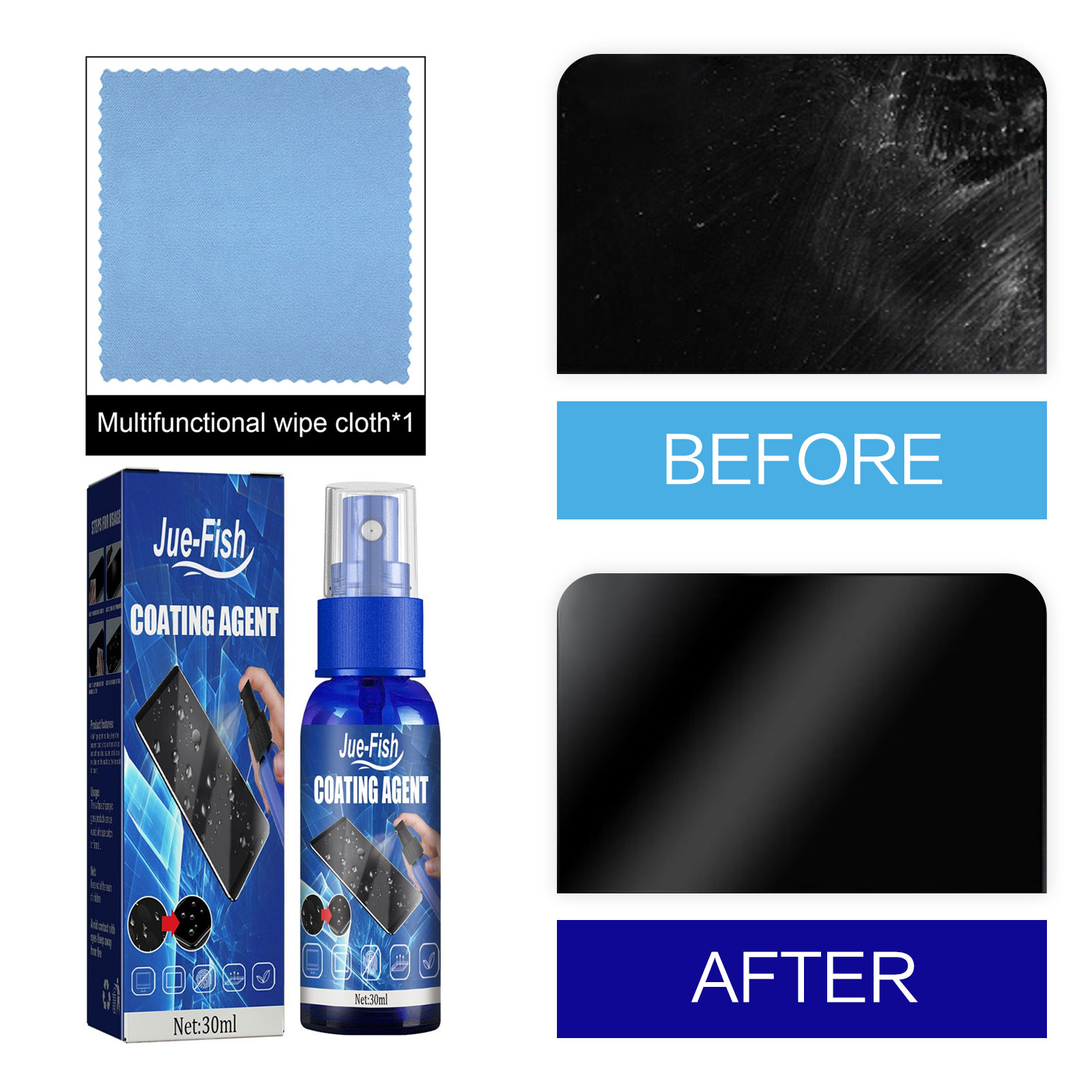Protetor de tela líquido spray - Oleophobic Coating Spray avaliação e preço